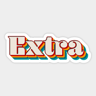 Extra Sticker